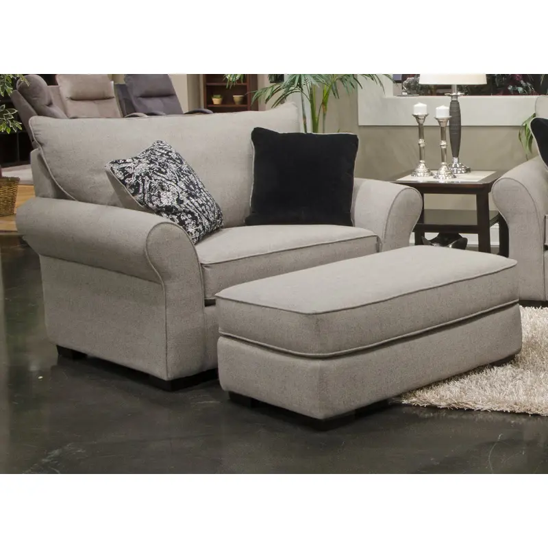 Jackson Furniture Maddox Chair and a Half in Fossil/Phantom 415201