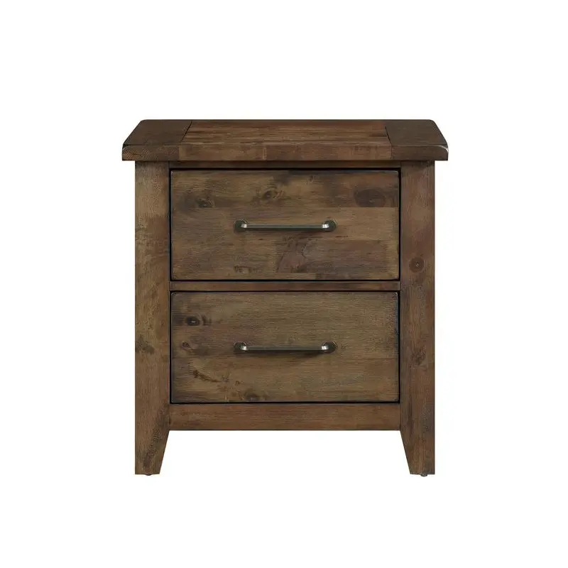 Jerrick Nightstand in Burnished Brown 1957-4