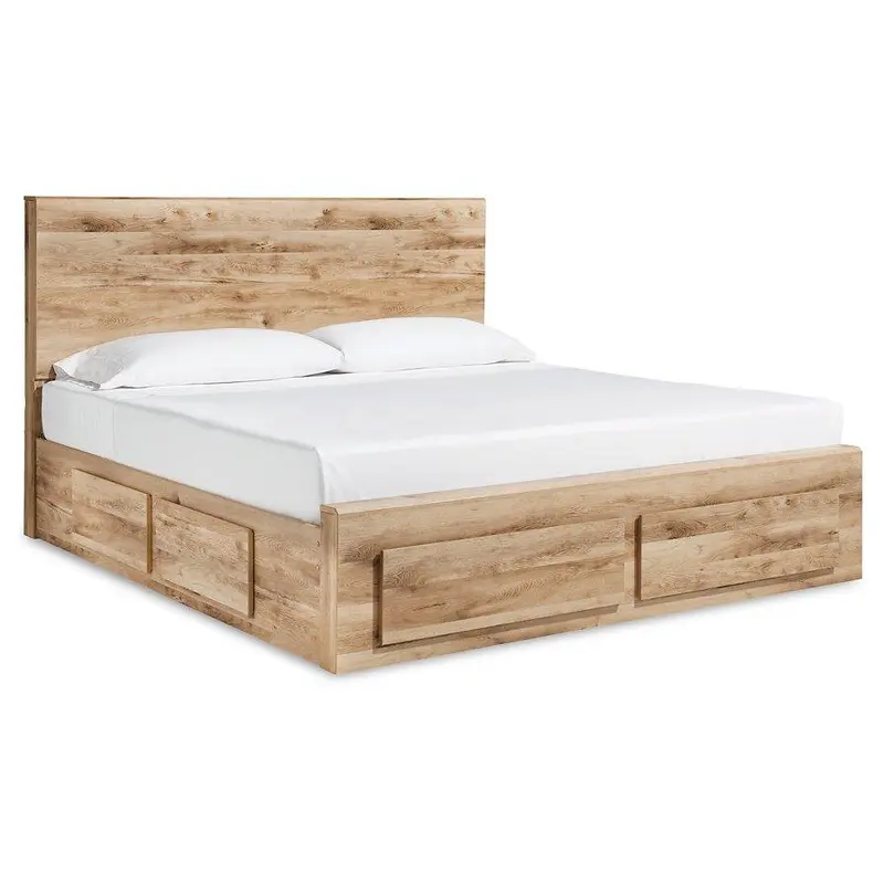 Hyanna Panel Storage Bed with 1 Under Bed Storage Drawer