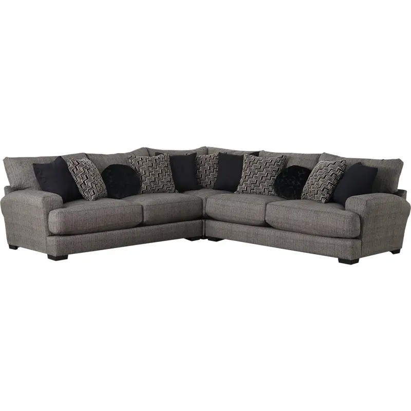Jackson Furniture Ava 3pcs Sectional Set in Pepper