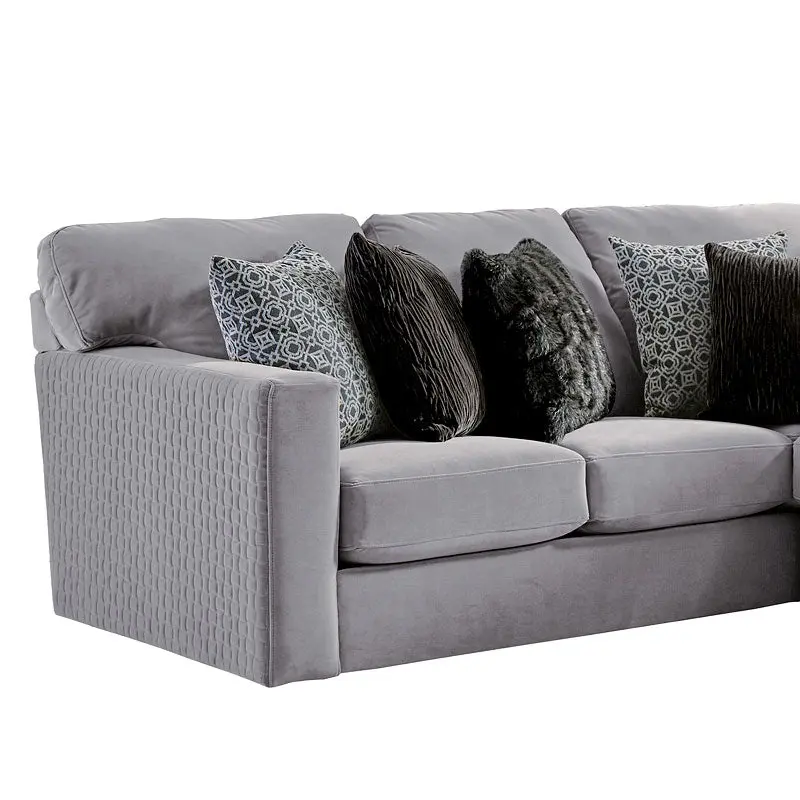 Jackson Furniture Carlsbad LSF Section in Charcoal 3301-62/1410-68/1411-68
