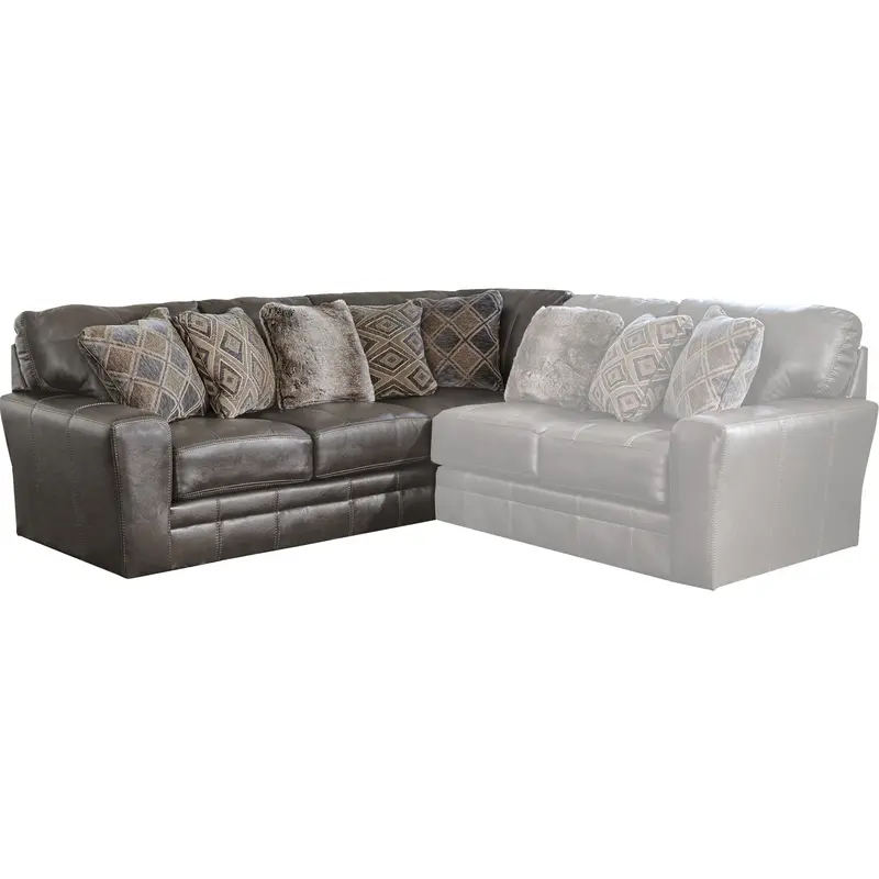 Jackson Furniture Denali LSF Section in Steel 4378-62