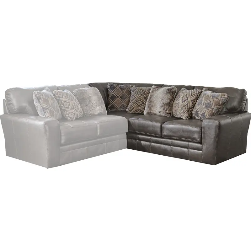 Jackson Furniture Denali RSF Section in Steel 4378-72