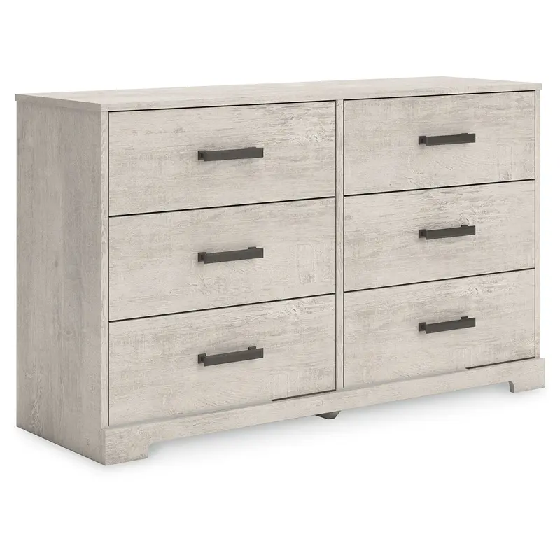 Shawburn - Six Drawer Dresser - Gray