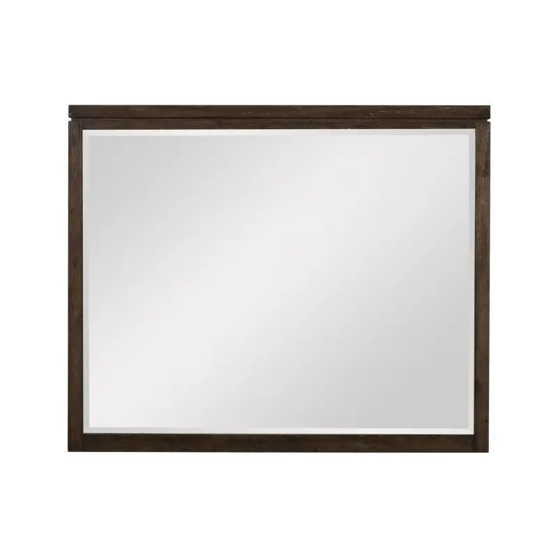 Griggs Mirror in Dark Brown 1669-6