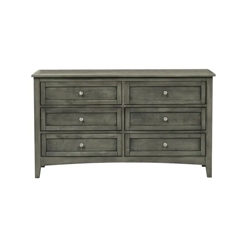 Garcia 6 Drawer Dresser in Gray 2046-5