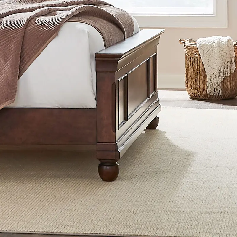 Rustic Traditions - King Panel Footboard - Cherry