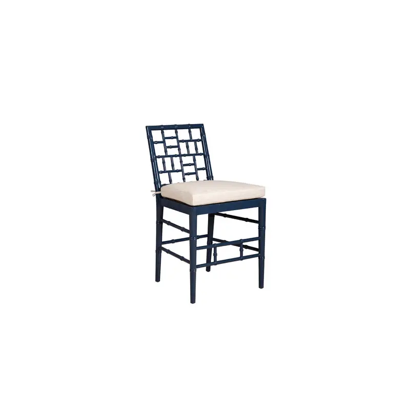 Blue Hugo Counter Stool - 24'