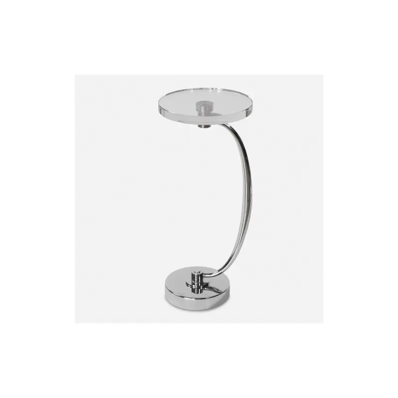 Waveney Nickel Drink Table