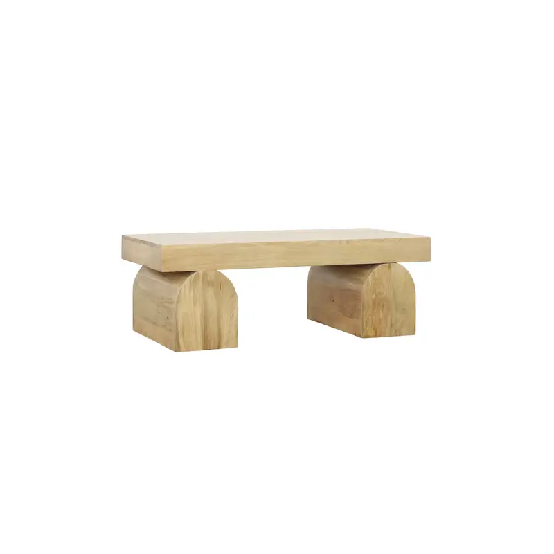 Zepli Light Natural Mango Wood Coffee Table