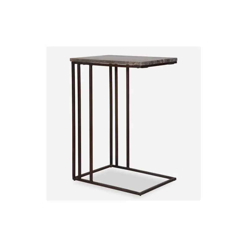 Theodore Travertine Accent Table