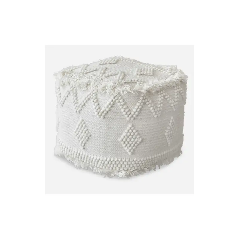 Uriah Ivory Pouf