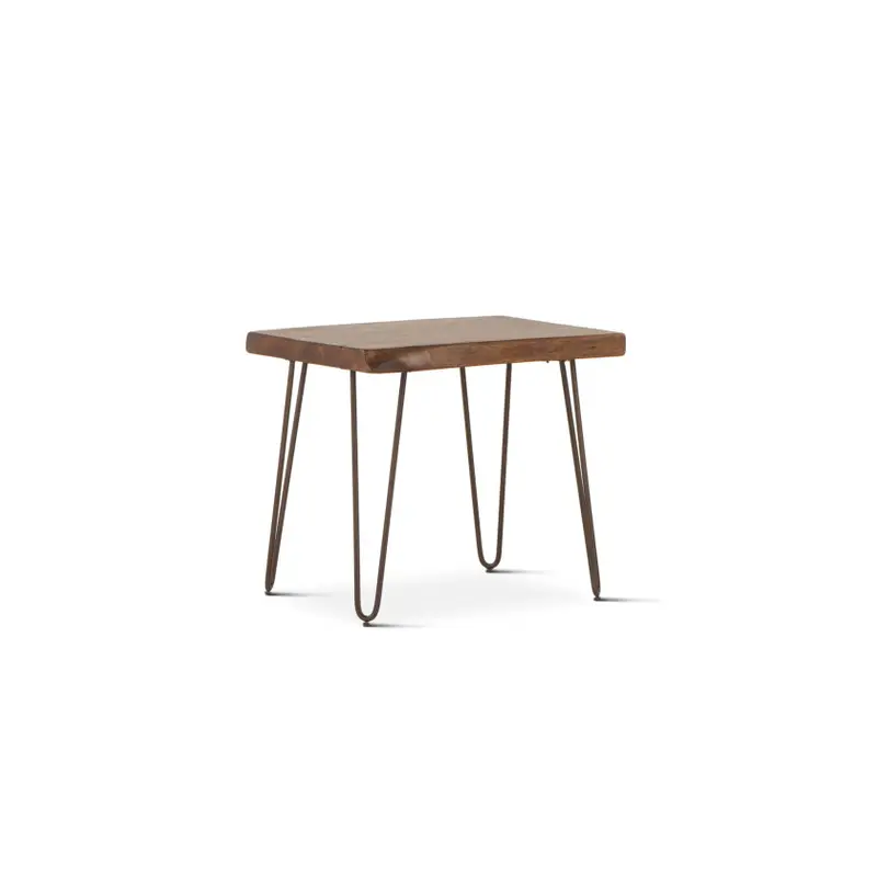 Vail 26" Side Table in Walnut