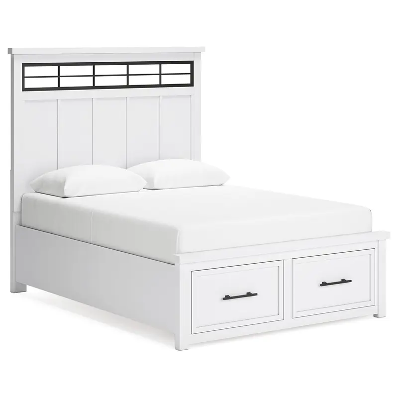 Ashbryn - Panel Storage Bed