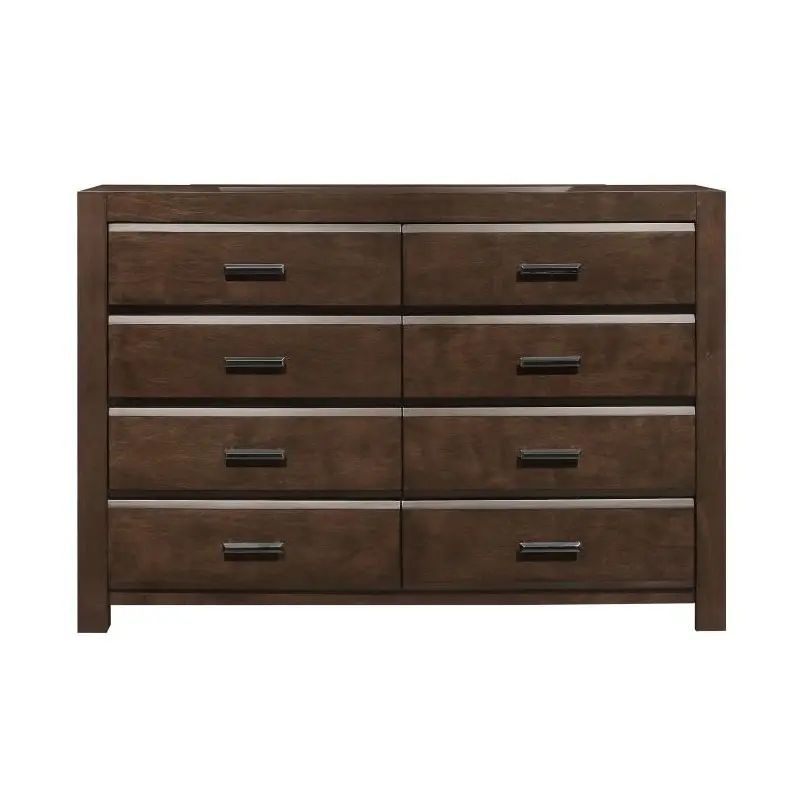 Erwan 8 Drawer Dresser in Dark Walnut 1961-5