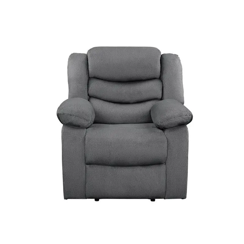 Discus Double Reclining Chair in Gray 9526GY-1