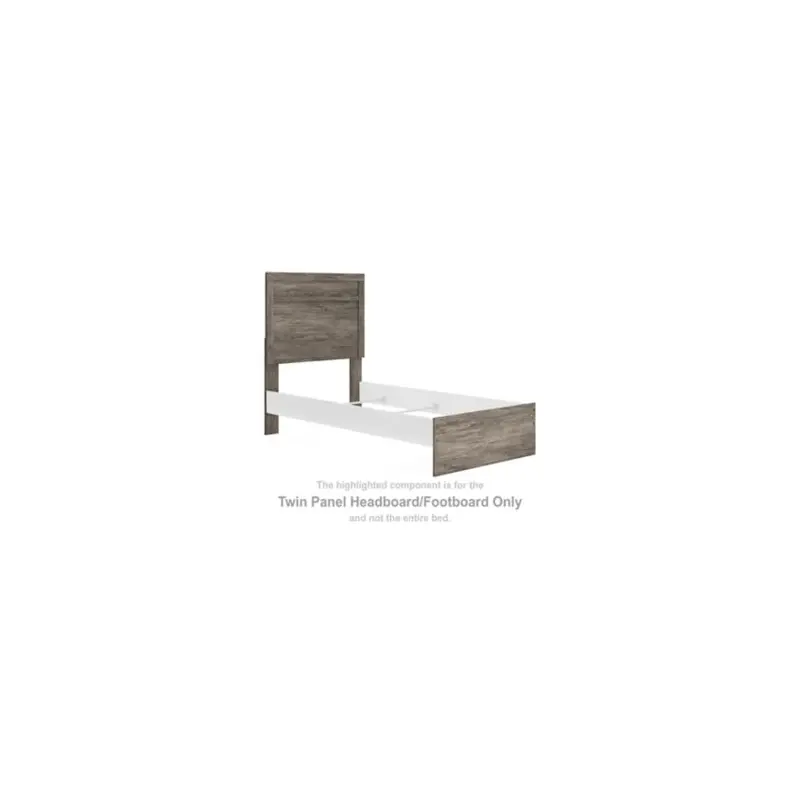 Ralinksi - Twin Panel Headboard/Footboard - Gray