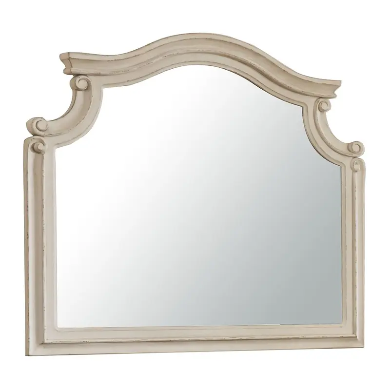 Realyn - Bedroom Mirror - Chipped White