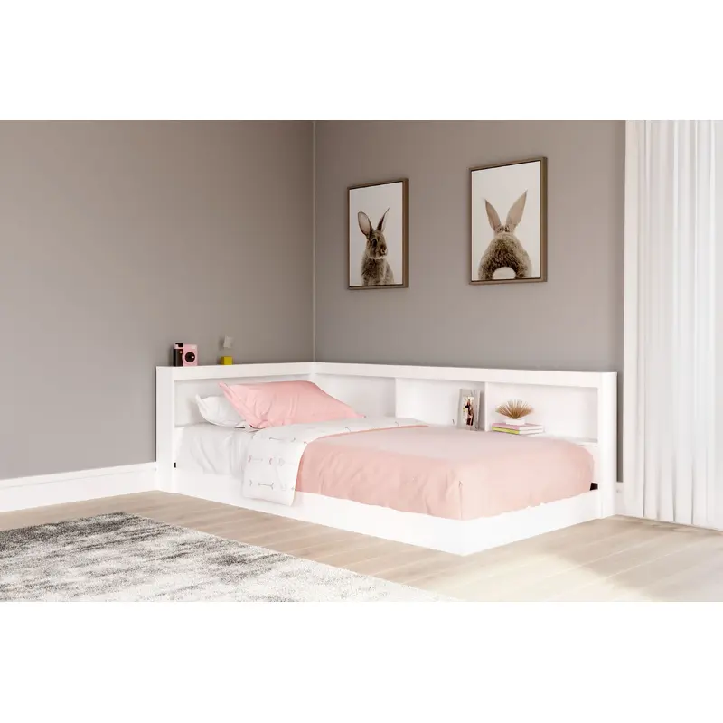Piperton - Bookcase Storage Bed