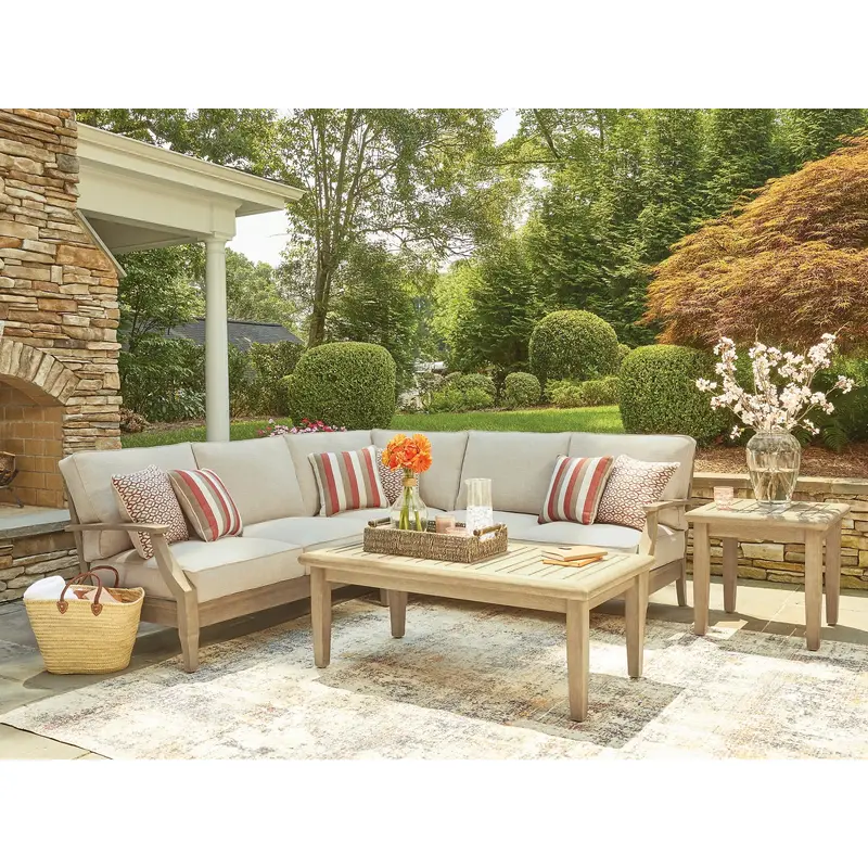 Clare View 3-Piece Outdoor Sectional