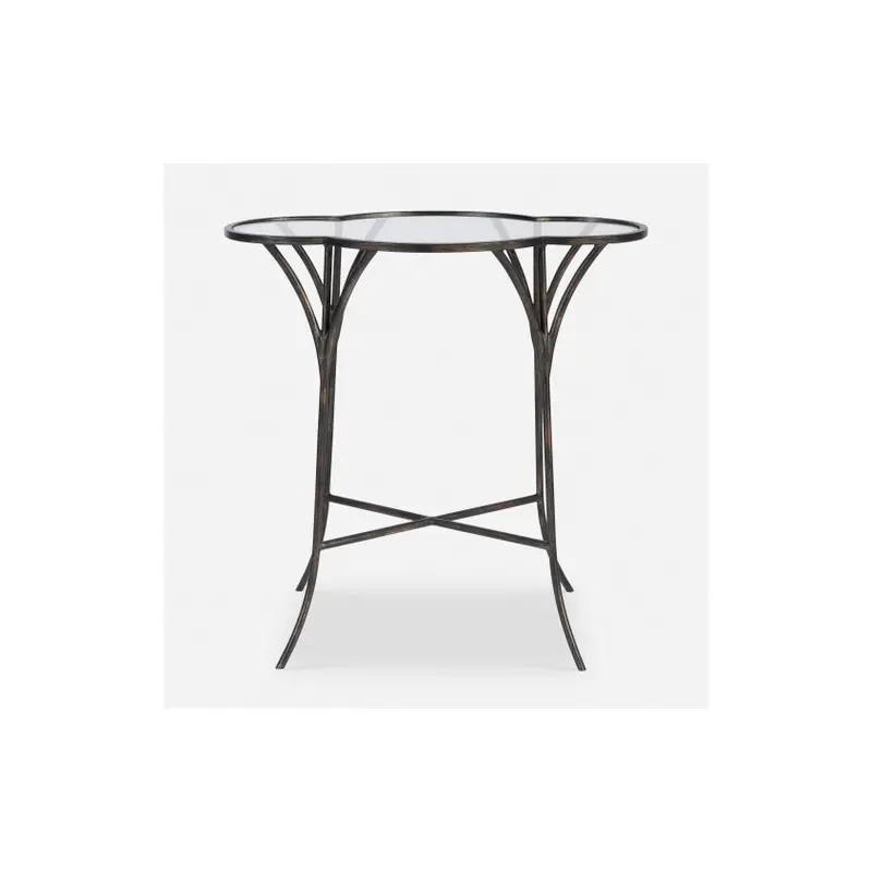 Adhira Glass Accent Table