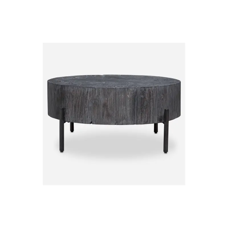 Adjoin Rustic Black Coffee Table