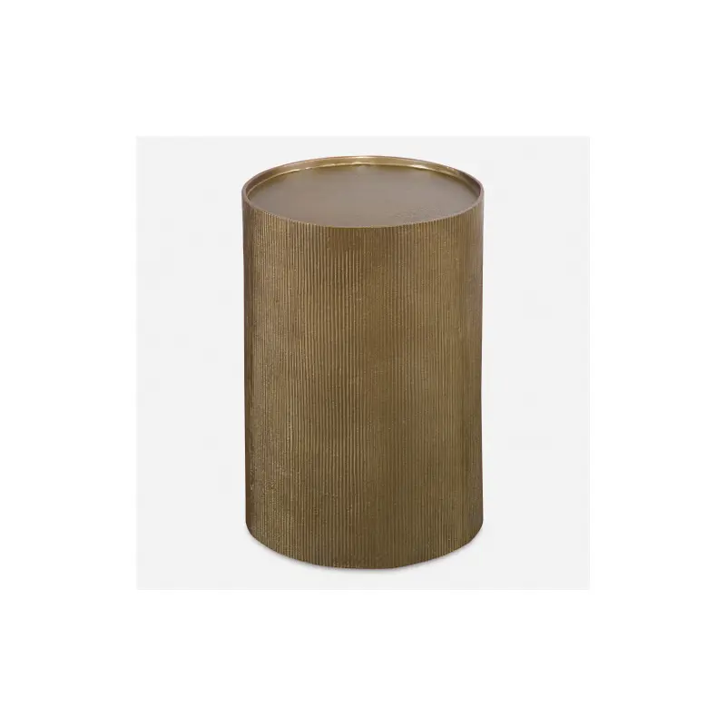 Adrina Drum Accent Table