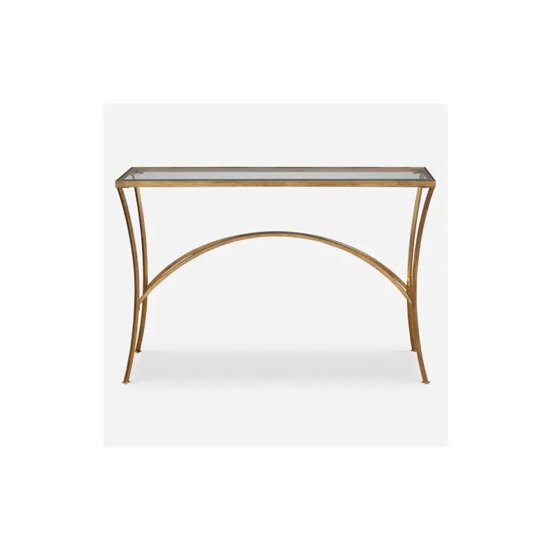 Alayna Gold Console Table