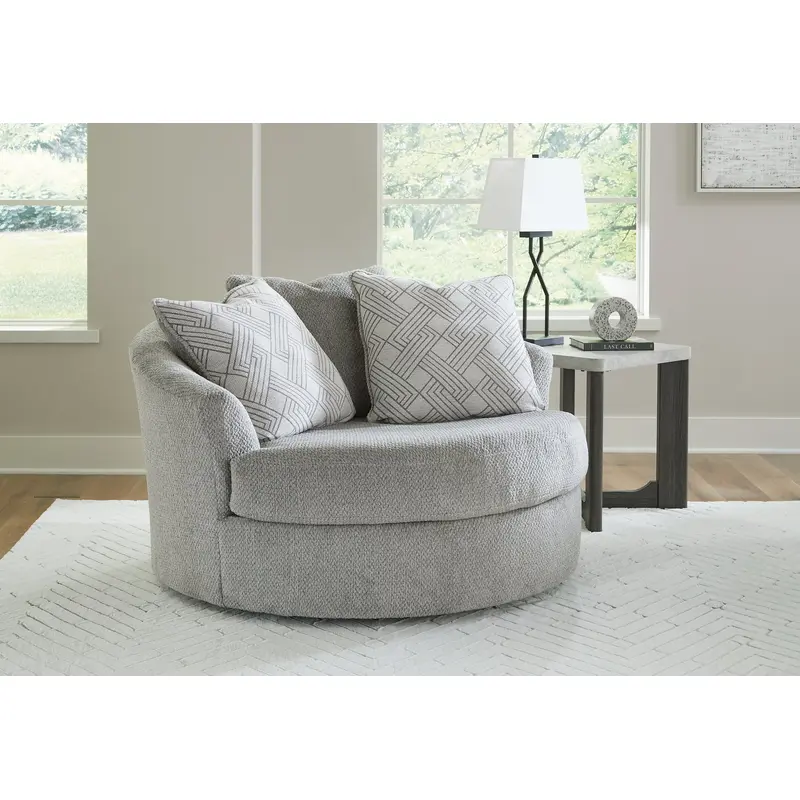 Casselbury Oversized Swivel Accent Chair