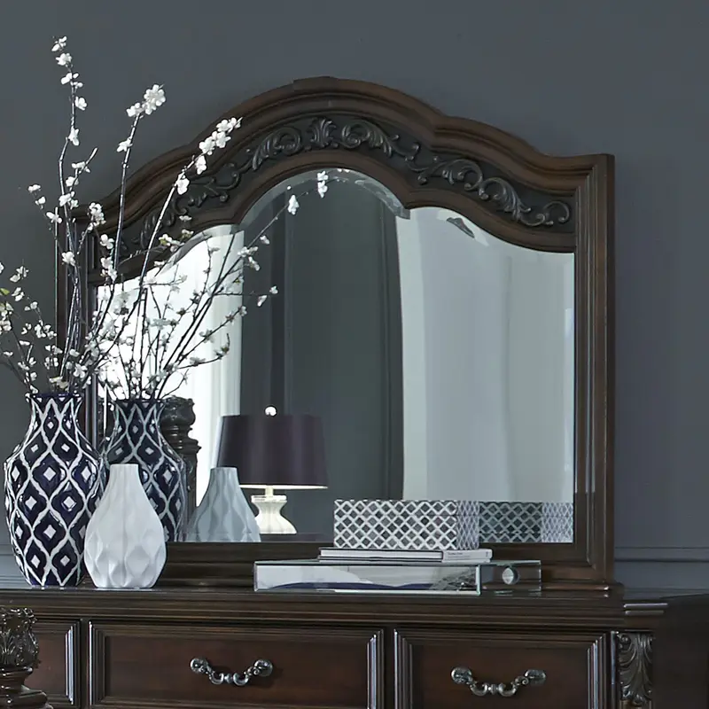 Messina Estates - Mirror - Dark Brown