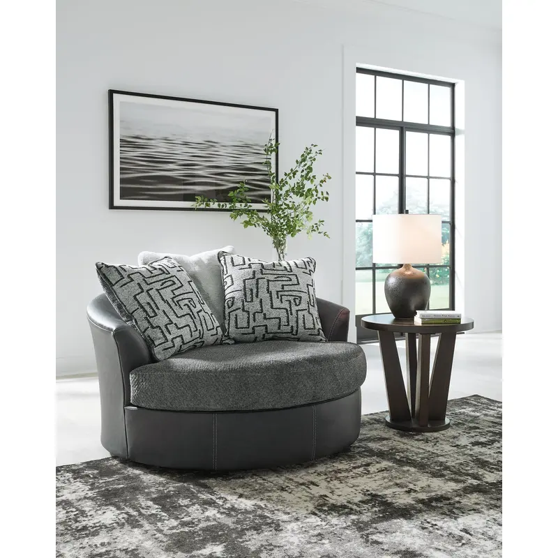 Brixley Pier Oversized Swivel Accent Chair