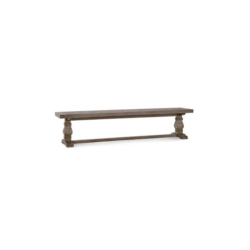 Caleb Farmhouse Reclaimed Wood Trestle Dining Bench 83"