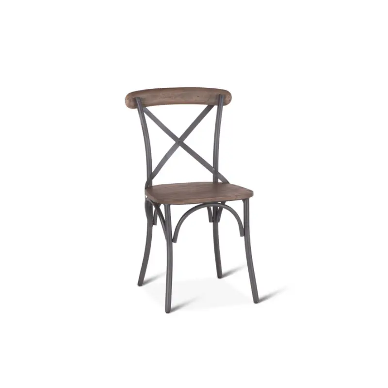 Hobbs Metal and Reclaimed Wood Dining Chair