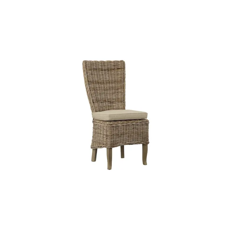 Woven Kubu Highback Side Chair - 19'