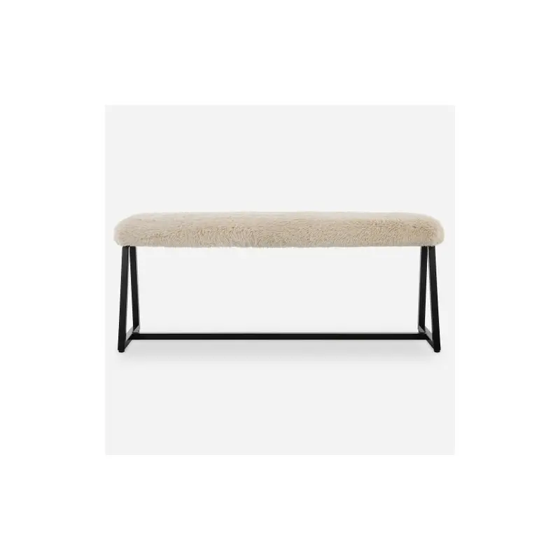 Taupo Sheepskin Bench