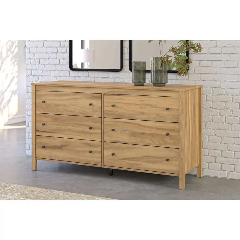 Bermacy Six Drawer Dresser