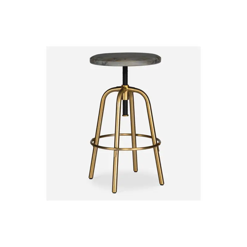 Revolve Brass Counter Stool