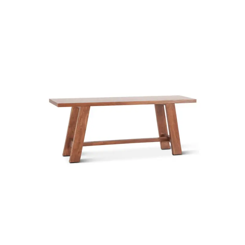 Savannah 60" Acacia Wood Counter Bench Cinnamon Brown