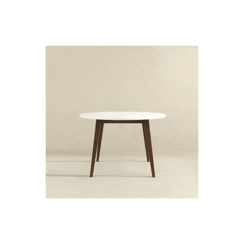 Paloma Dining Table (White) - 46"