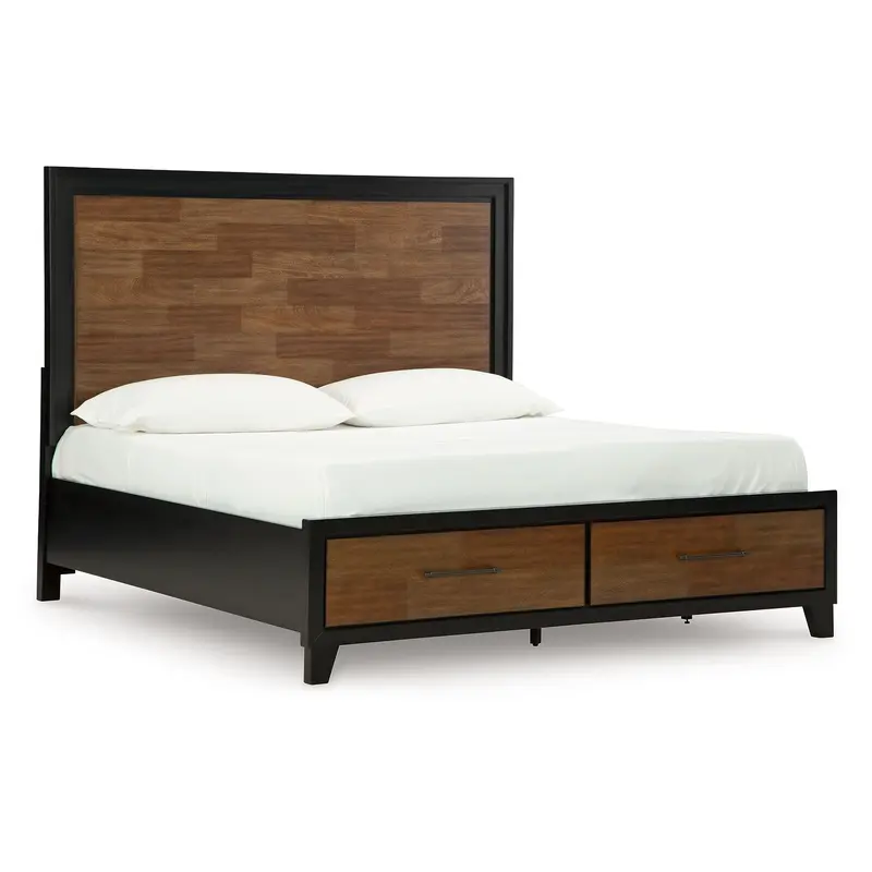 Kraeburn - Panel Storage Bed