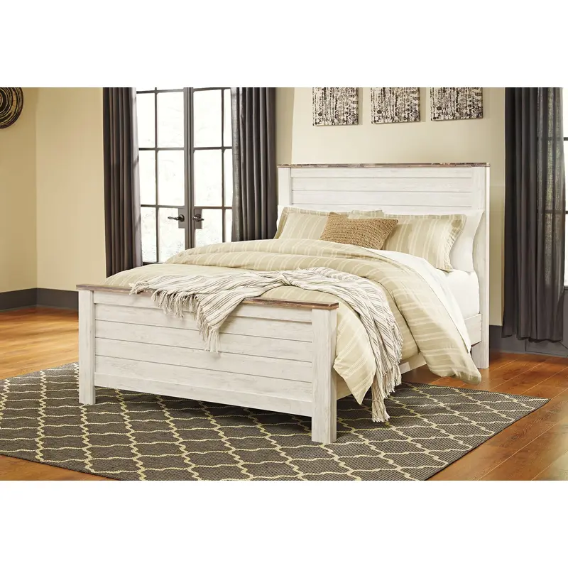 Willowton  Panel Bed