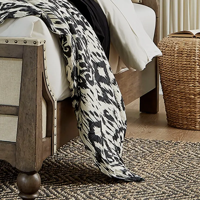 Americana Farmhouse - Shelter Bed Rails - Light Brown