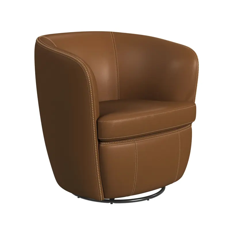 Vito - Swivel Chair - Pebble Tan