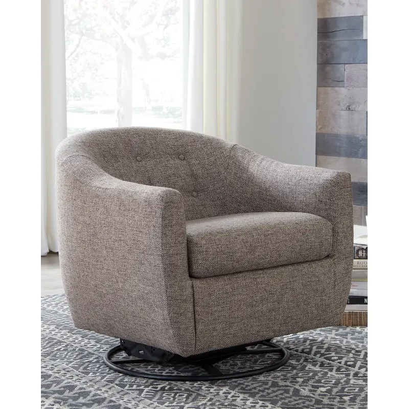 Upshur Swivel Glider Accent Chair