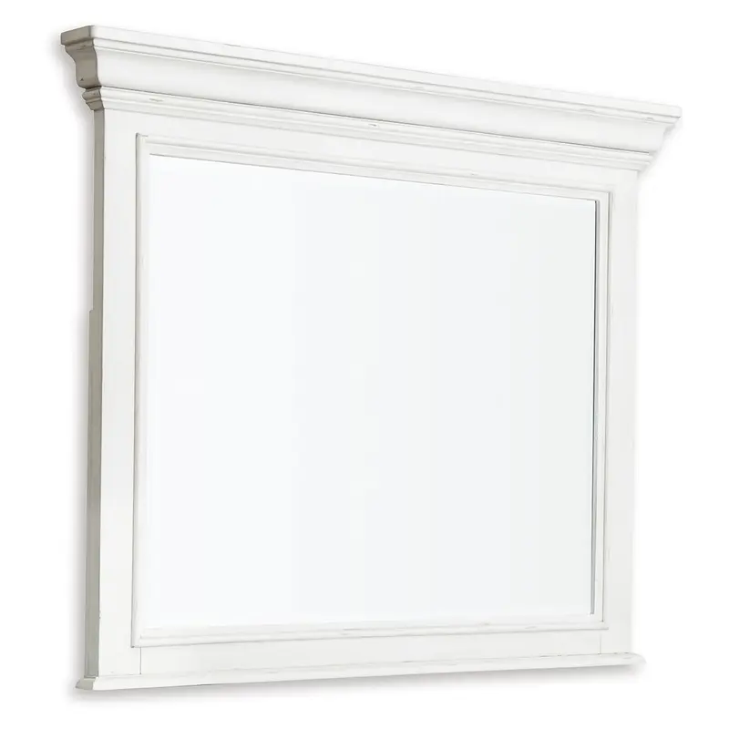 Kanwyn - Bedroom Mirror - Whitewash