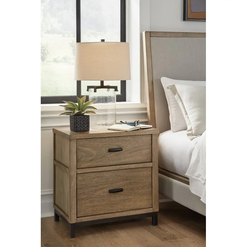 Tomtyn Two Drawer Night Stand