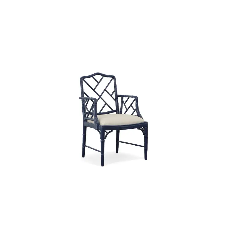 Blue Sawyer Arm Chair - 23'