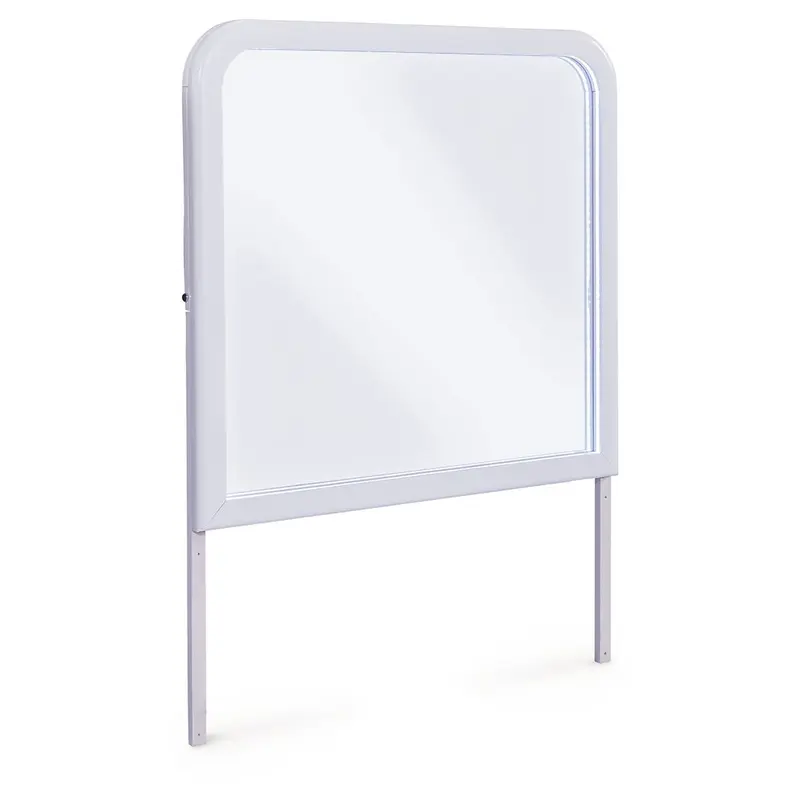 Jarlee - Bedroom Mirror - White