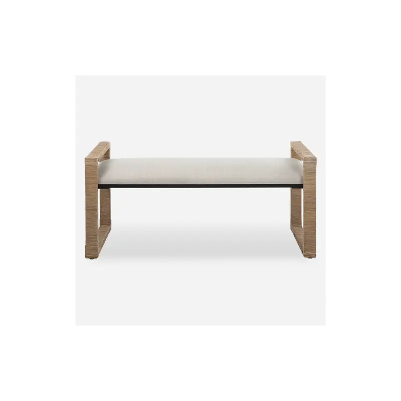 Areca Coastal Rattan Bench