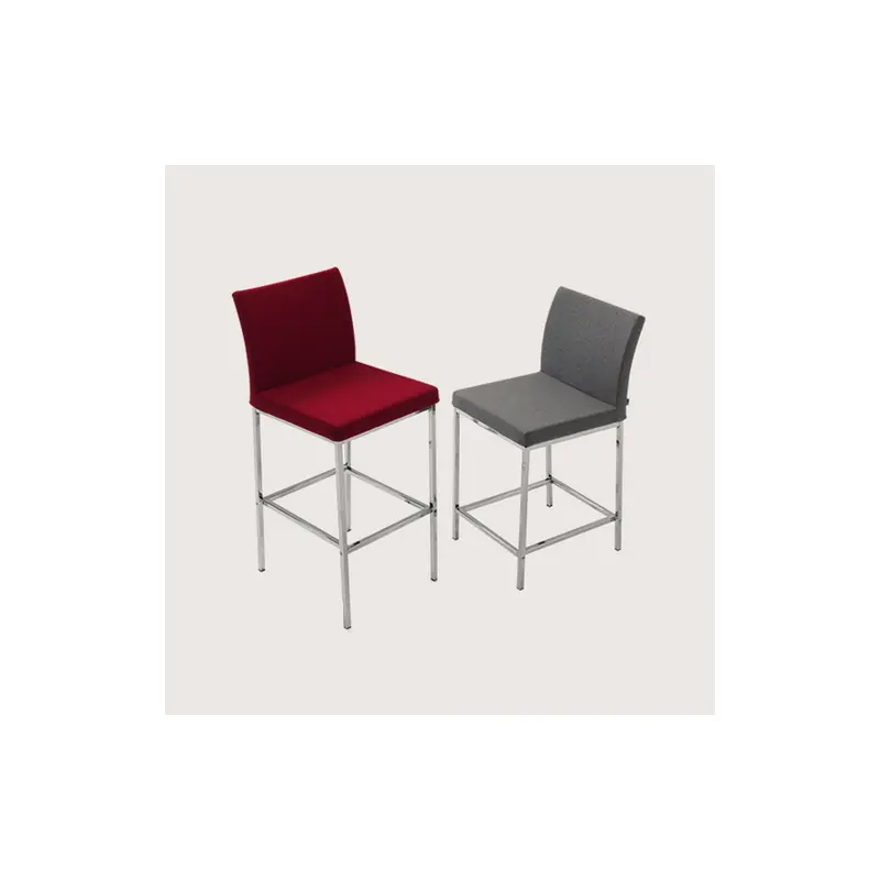 Aria Chrome Bar Stool